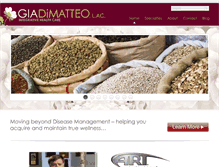 Tablet Screenshot of giadimatteo.com